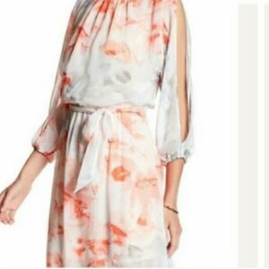 Vince Camuto Watercolor Print Dress (Pre-Loved)